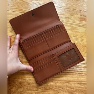 Universal Threads faux Brown Leather Wallet